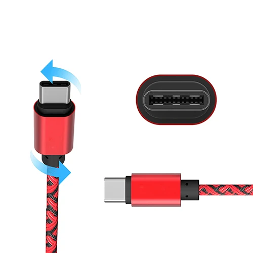 USB 2 0 к 3 1 Type C 5 Гбит/с Высокоскоростная синхронизация нейлоновая оплетка кабель
