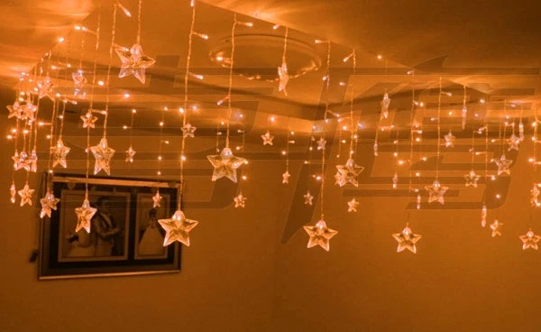 СВЕТОДИОДНАЯ Гирлянда занавеска 4 м 100 светодиодов|curtain lights|string curtain lightslight for christmas