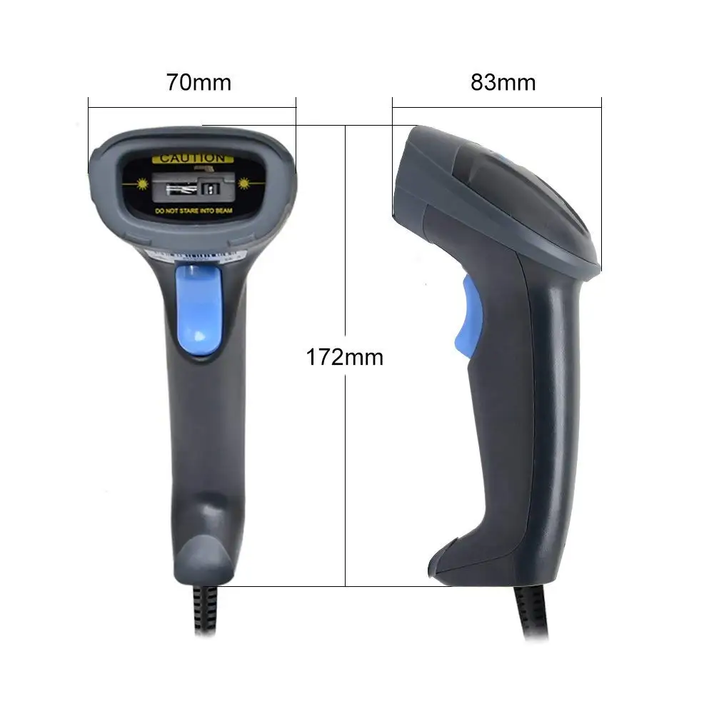 BS YC001 CCD сканер штрих кода 1D USB считыватель кодов POS для инвентаризации ручной