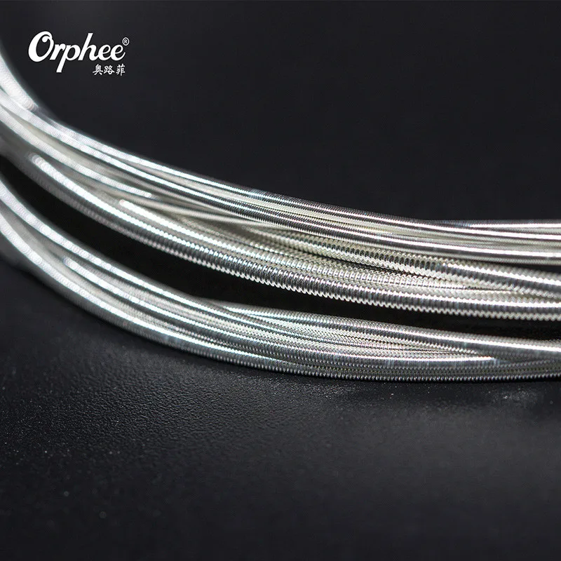 Orphee 6 шт./компл. Классические гитарные струны из нейлона и серебряным покрытием