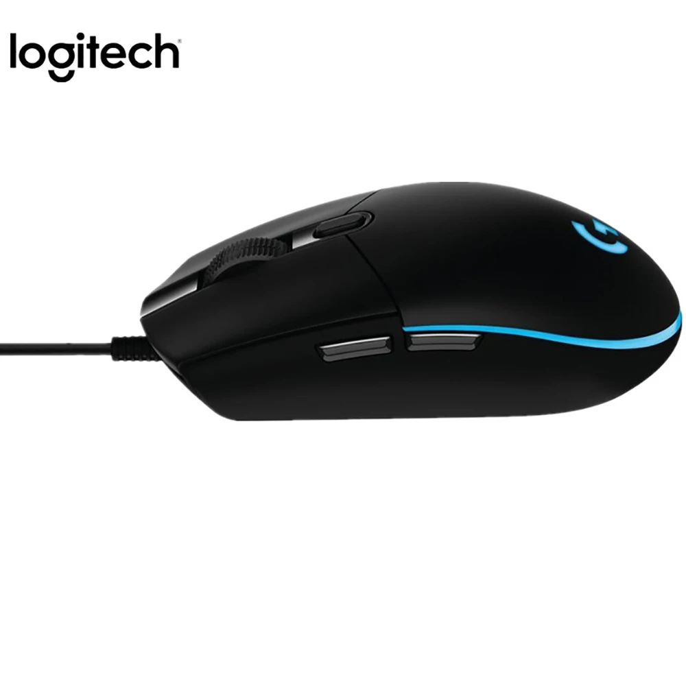 Оригинальная игровая проводная мышь logitech G102, Оптическая Проводная игровая мышь, поддержка настольного компьютера/ноутбука, Поддержка windows 10/8/7