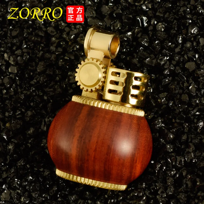 ZORRO/Zorro Аутентичные качество как ZIPPO винтажные латунные ветрозащитные мини