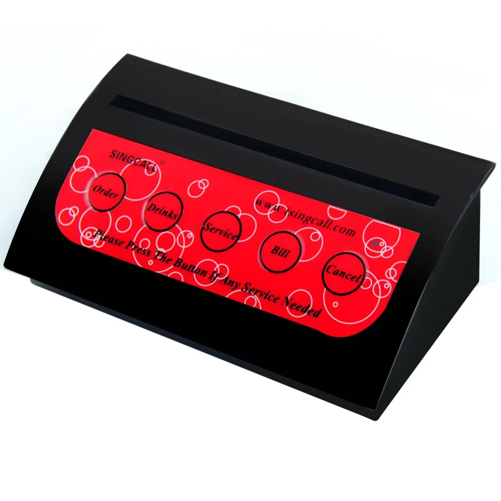 Беспроводная система звонков SINGCALL многофункциональные клавиши с 5 опциями и