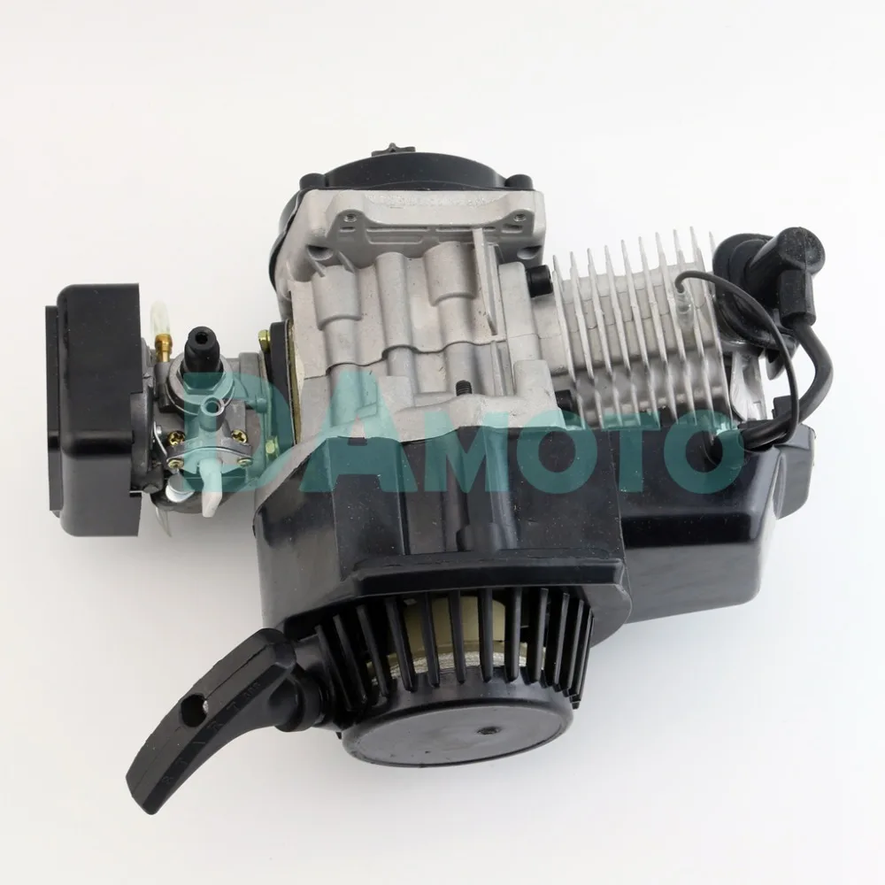 49cc двухтактный велосипедный газовый двигатель Моторизованный Мини Байк скутер с