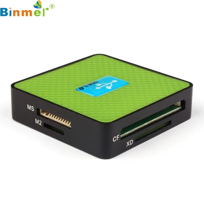 Binmer заводская цена все-в-1 USB 3,0 Compact Flash Multi Card Reader CF адаптер Micro SD GN 60310 mosunx Прямая поставка