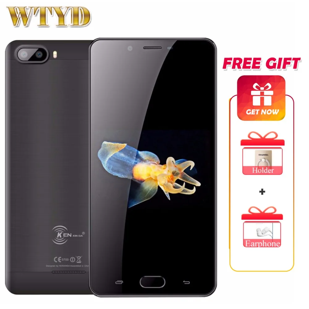 Оригинальный мобильный телефон KEN XIN DA KENXINDA S9 4G 2 ГБ + 16 Android 7 0 четырехъядерный