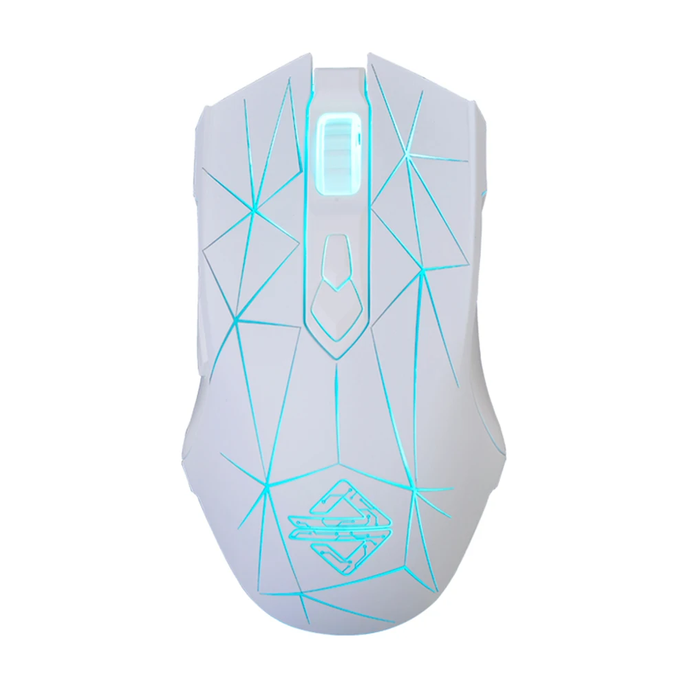 Игровая мышь Ajazz AJ52 7 режимов RGB с подсветкой проводная профессиональная игровая