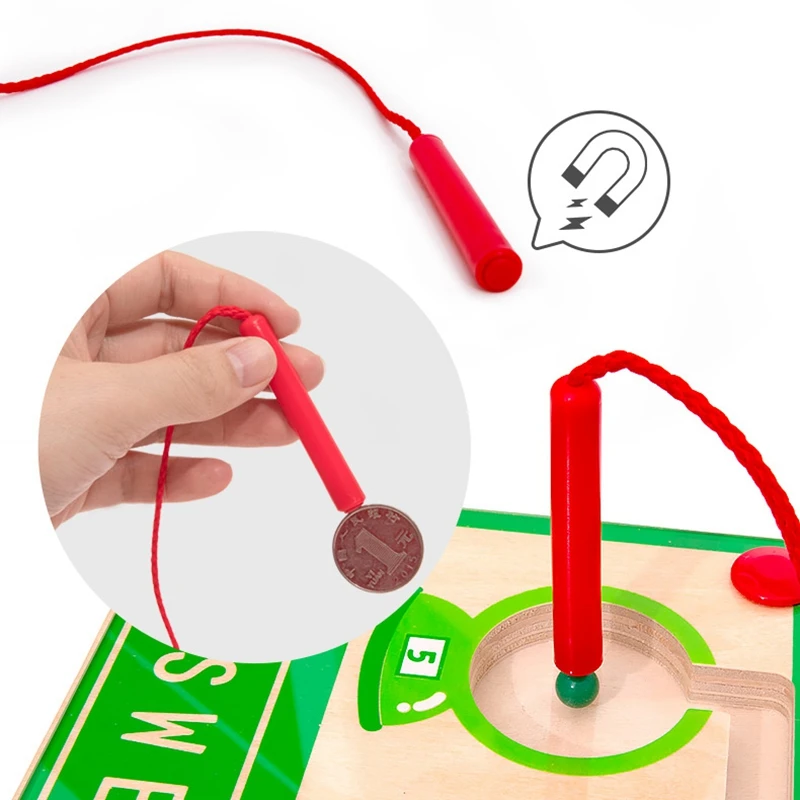 Robud животных серия магнитная ручка и магнитные бусины детей детский сад