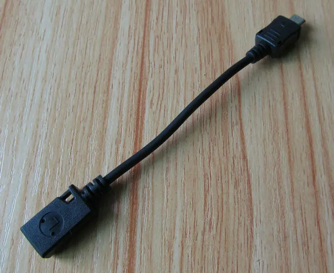 3 шт. прямой кабель переходник Mini usb b мама на micro male 5 контактов 10 см Номер для