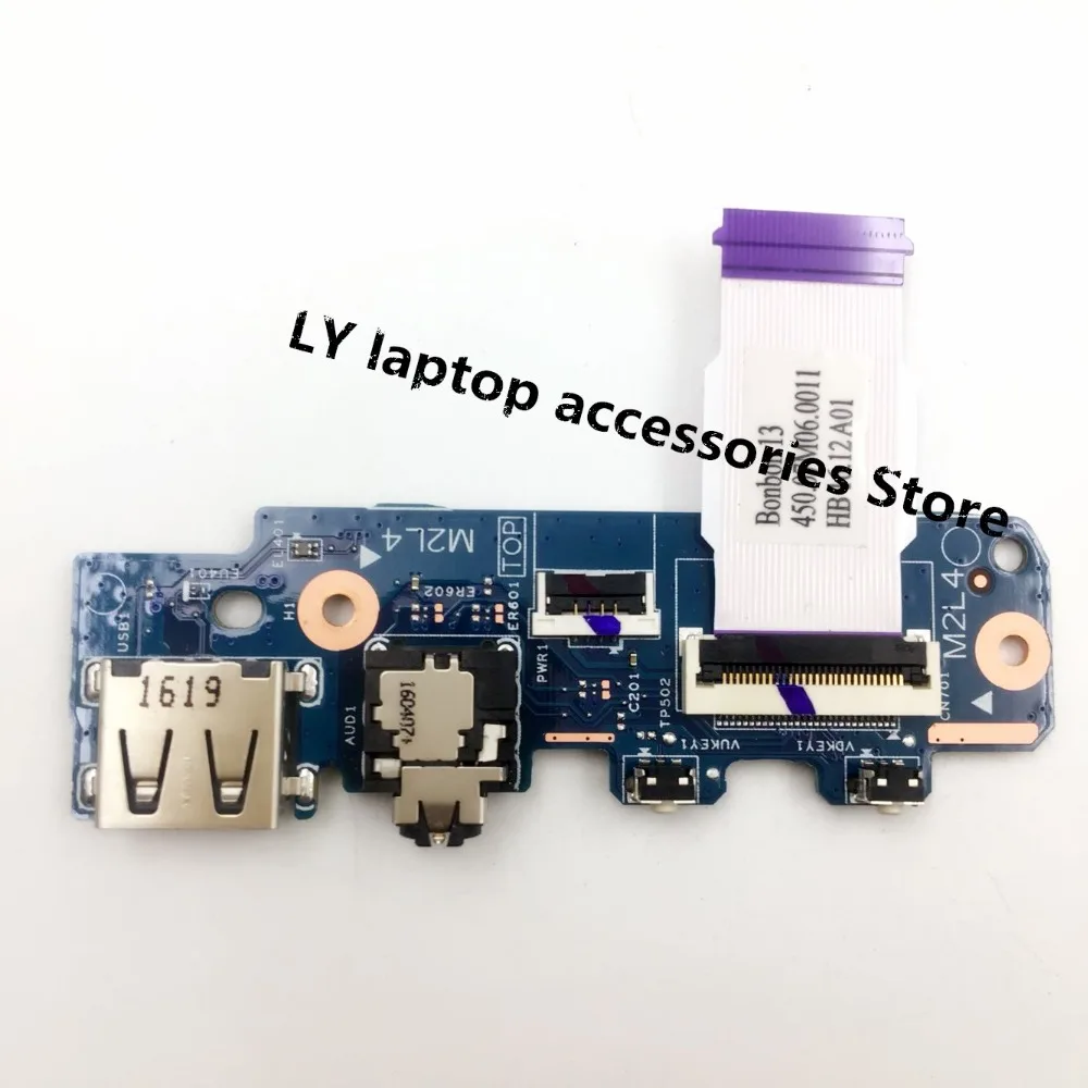 Оригинальная USB-интерфейсная плата для ноутбука HP Pavilion x360 13-U модель 448.07M02.0011 |