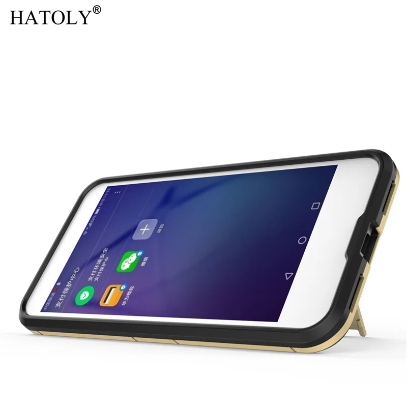 For Huawei Honor 6A Case Rubber Robot Armor Shell Hard Back Phone Cover for Protective |
