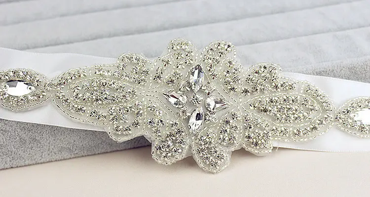 Новый дизайн свадебный пояс горный хрусталь отделка аппликация для свадебного