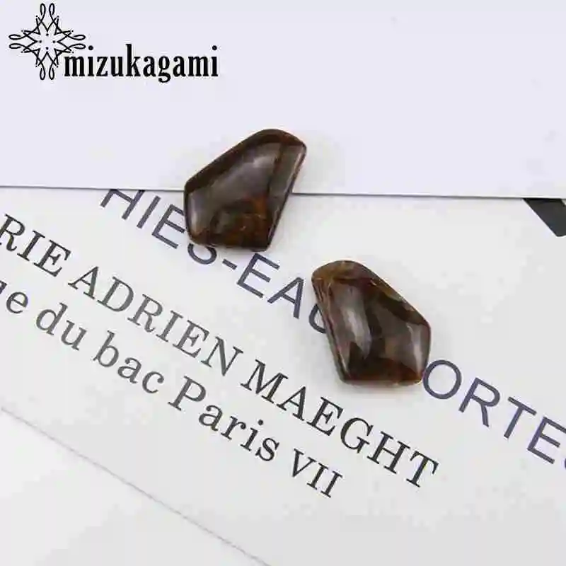 

Acrylic Resin Beads Geometric Irregularly Shaped Perforated Beads 10PCS/lot For DIY Jewelry Making Bracelet