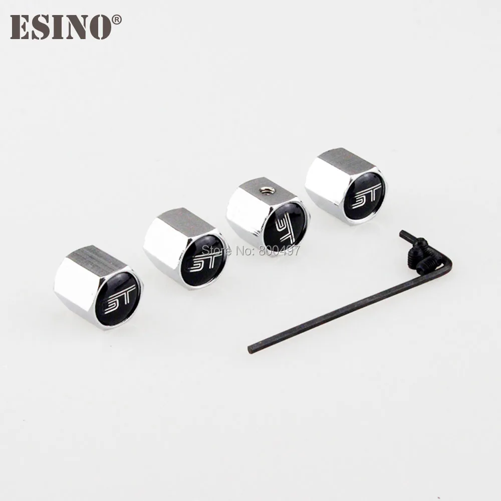 4 x для автомобильного стайлинга индивидуальный дизайн анти-кражи нержавеющей