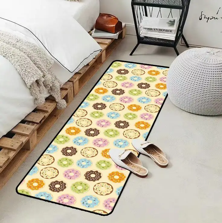 Кухня Декор ковры фрукты листья кошка печатные коврики ванная комната Добро