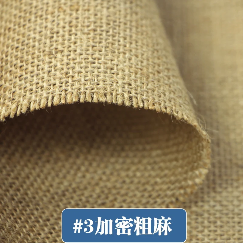 Плотная джутовая ткань из мешковины винтажное украшение Фотофон скатерть ручной