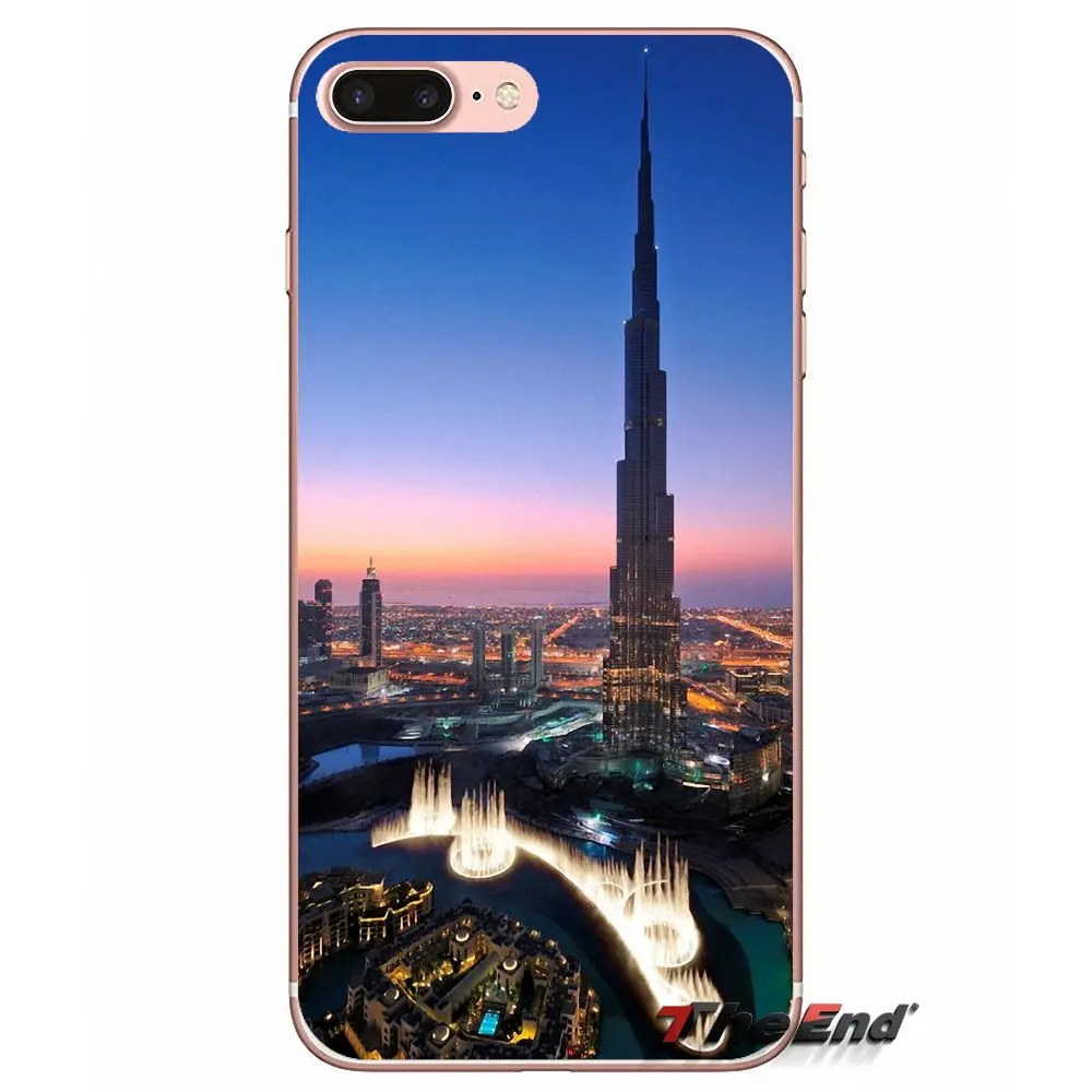 Burj Khalifa Tower building Дубай чехол для Huawei G7 G8 Ascend P7 P8 P9 Lite Honor 4C 5X 5C 6X Mate 7 8 9 Y3 Y5 Y6 II Pro |
