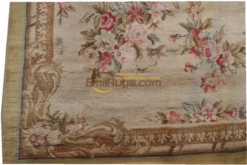 Beste Een Van Een Soort Savonnerie Tapijt Unieke Savonnerie Naald-Punt Hand-Geweven Wol Tapijt Handgemaakte Traditionele