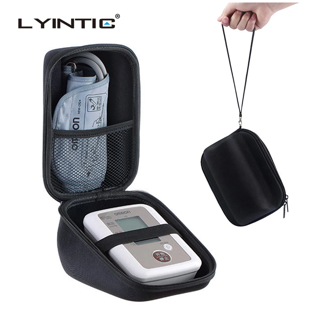 

Hard Portable Case Cover Bag For Omron 10 Series Wireless Upper Arm Blood Pressure Monitor BP786 / BP785N / BP791IT Storage Bag