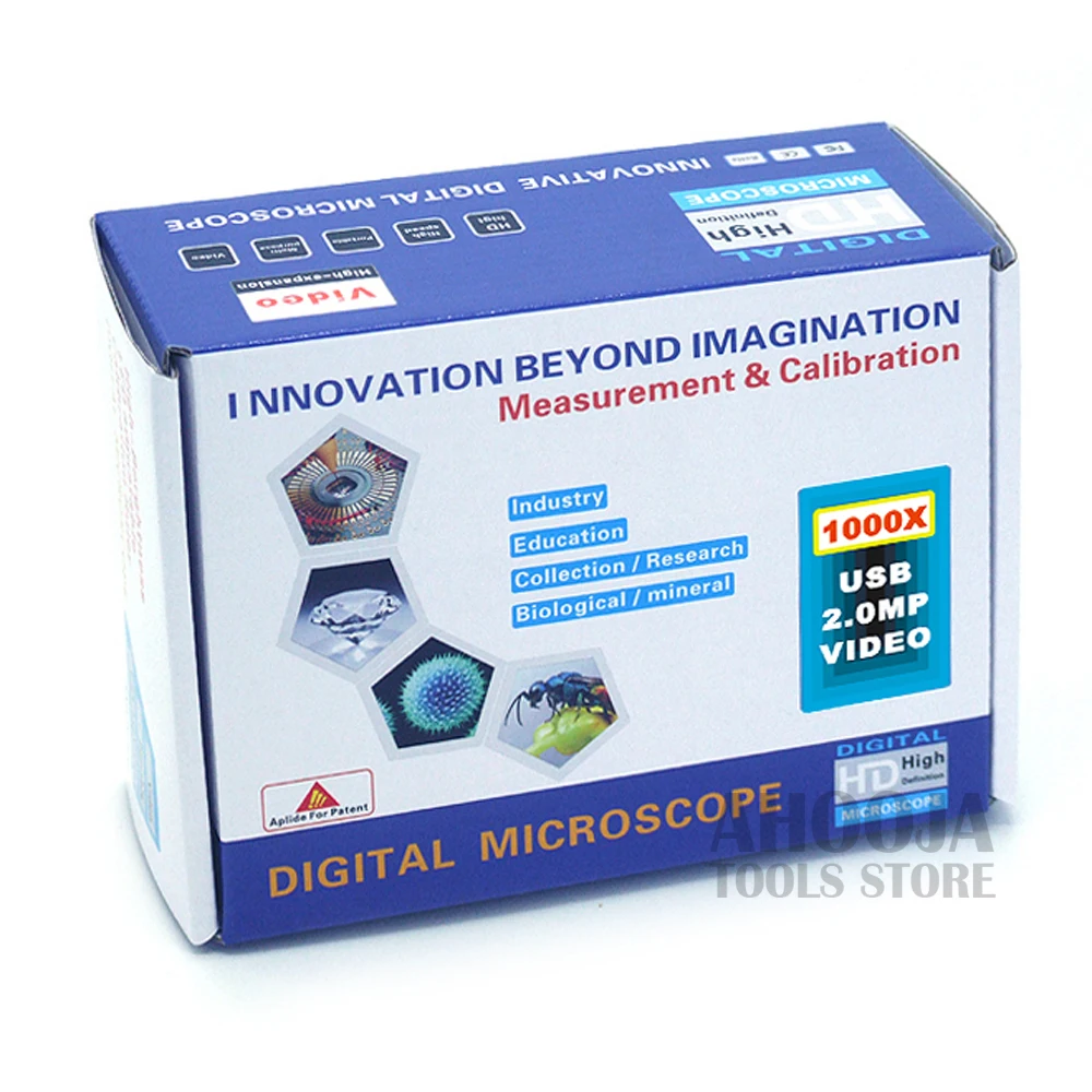 Печатная плата тестирования USB цифровой микроскоп 1000X8 светодиодный электронный микроскоп Эндоскоп зум Камера лупа+ подставка для подъема
