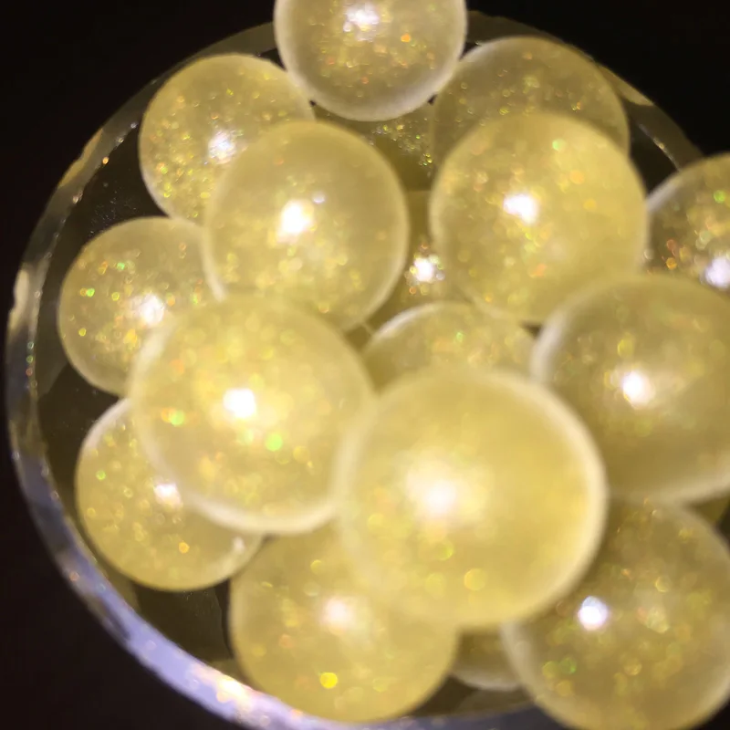 Роскошные блестящие водные кристаллы AQUA бусины свадебные украшения стола для 5