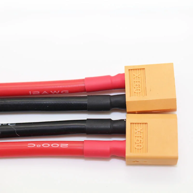 2 шт./Лот высокопроизводительный Лидер продаж Штекерный Разъем XT60 в 12AWG мягкий