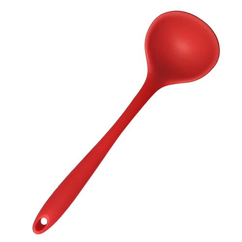 Spoon 1 шт. кухонные силиконовые инструменты для приготовления пищи набор посуды ложка лопатка яйцо венчик термостойкая нейлоновая посуда Кухня приспособления для готовки - Цвет: Spoon