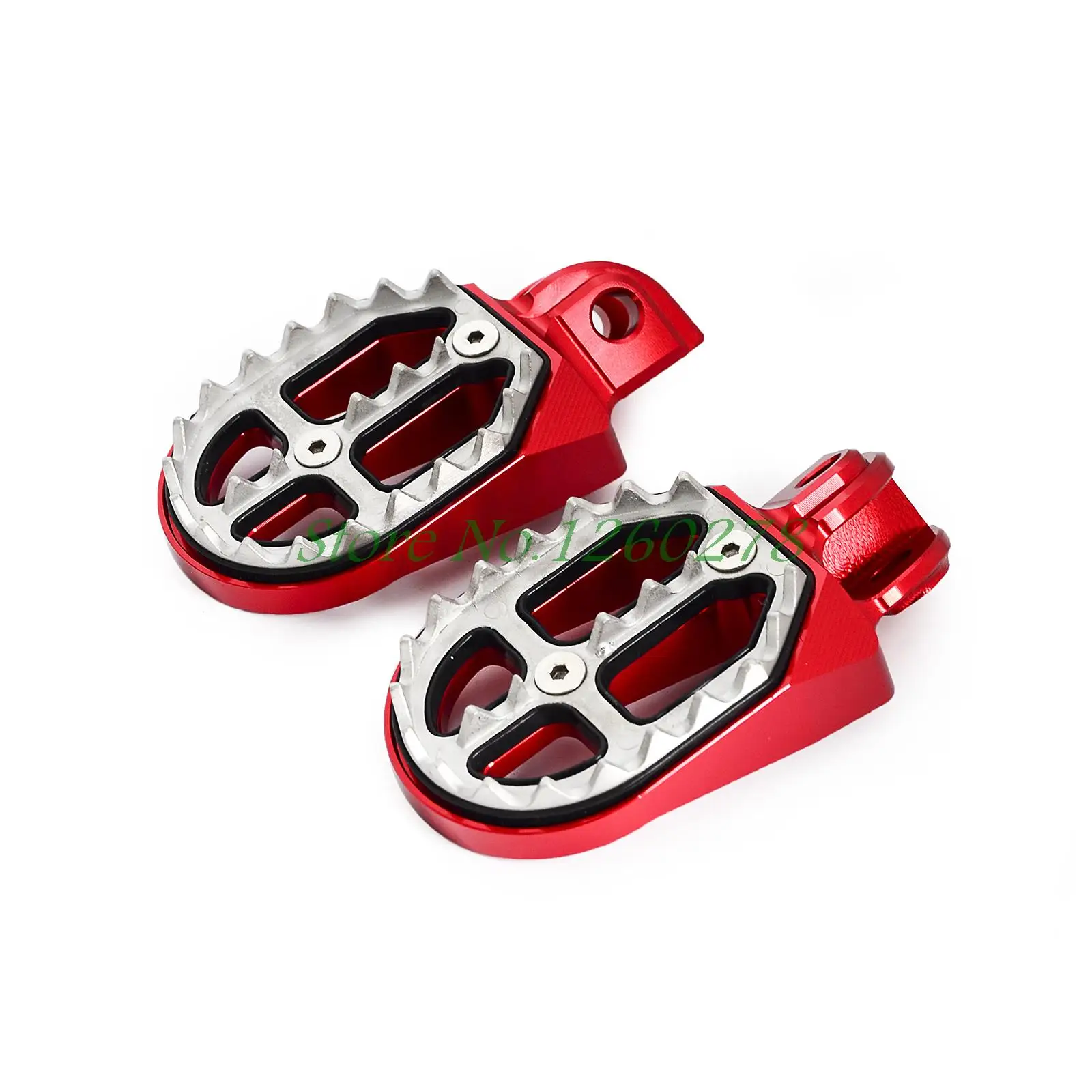 

Motorcycle Billet MX Foot Pegs FootRest Pedals For Sherco SE 250 450 510 2010 2011 2012 2013 2014 2015
