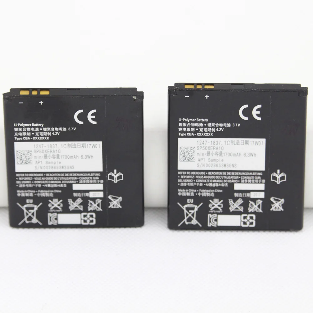 Сменный аккумулятор 1700 мАч для SONY Xperia S LT25i V LT26i AB-0400 BA800 оригинальный телефона |