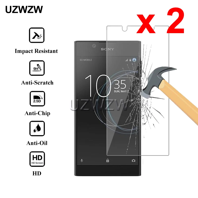 2 шт для sony Xperia L1 C3311 C3313 L1 Dual C3312 Защитная стеклянная пленка для экрана для sony Xperia L1 glass
