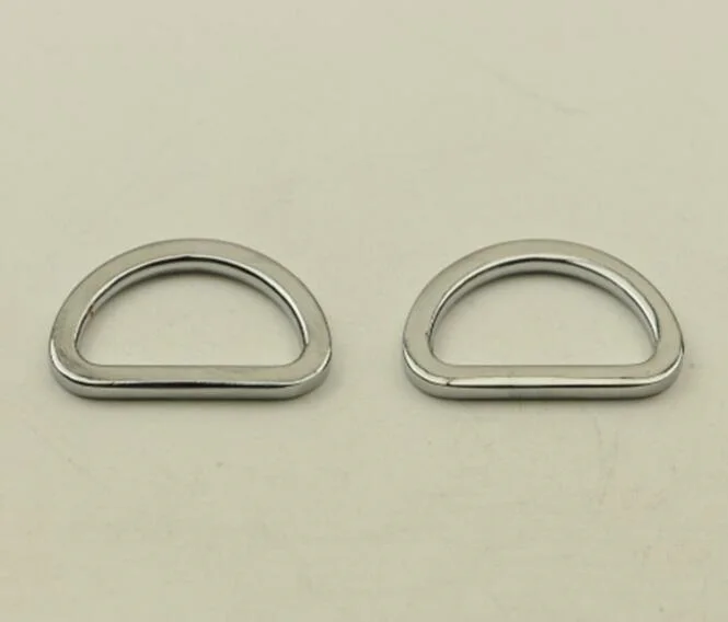 (20 pieces/lot) factory wholesale bag handbag inner diameter 2.5cmD shape belt link adjustment button metal accessories | Багаж и сумки