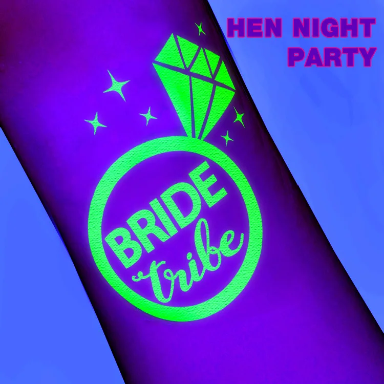 10 шт. светящиеся тату наклейки для подружки невесты|Украшения своими руками