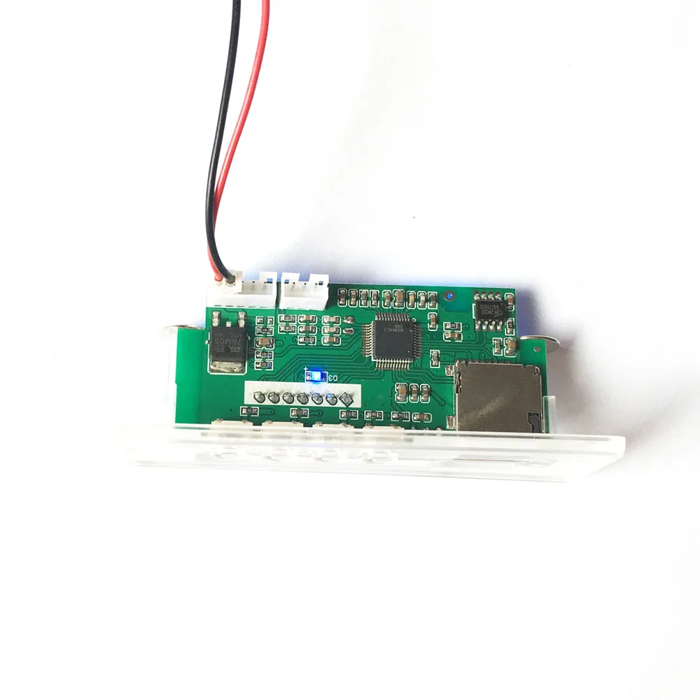 5 В/12 в MP3 аудио декодер доска Цифровой с TF FM радио USB