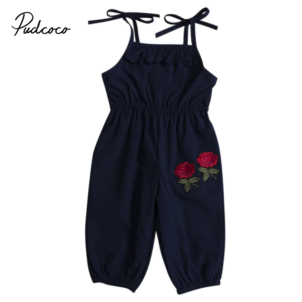 

pudcoco Newest Arrivals Hot Infant Newborn Toddler Embroidery Kids Girls Flower Romper Kids Jumpsuit Playsuit Outfit Clothes