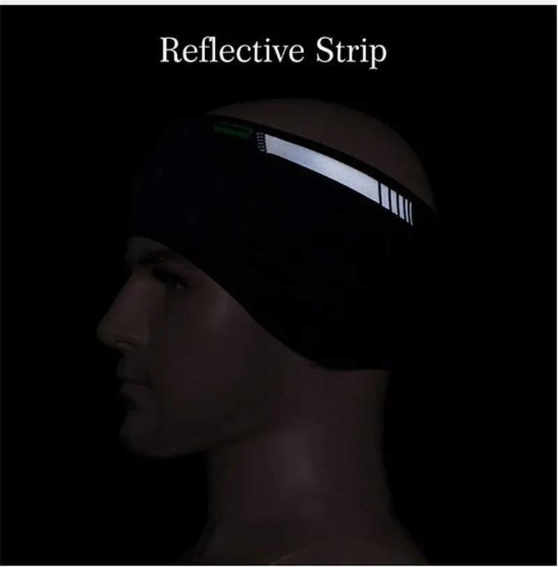 ROCKBROS теплая велосипедная повязка на голову для велоспорта уличная спортивная