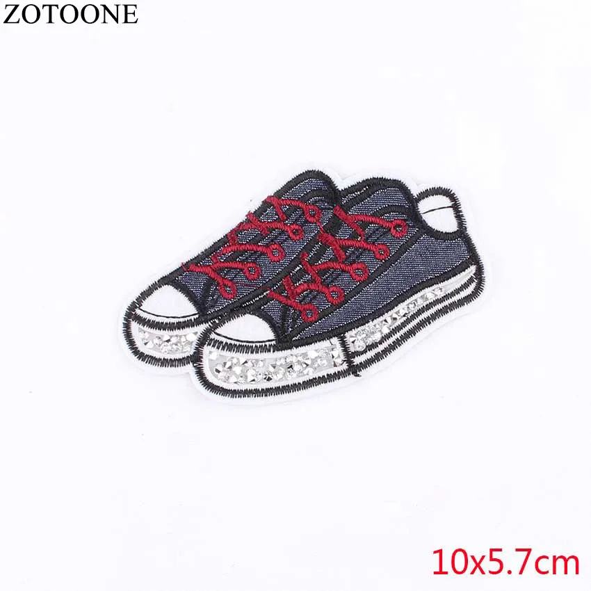 ZOTOONE/Модная обувь на заказ; нашивка в стиле аниме; нашивка с изображением героев мультфильмов; нашивка «сделай сам» для детей; дешевые нашивки с вышивкой; милые нашивки для одежды; значок