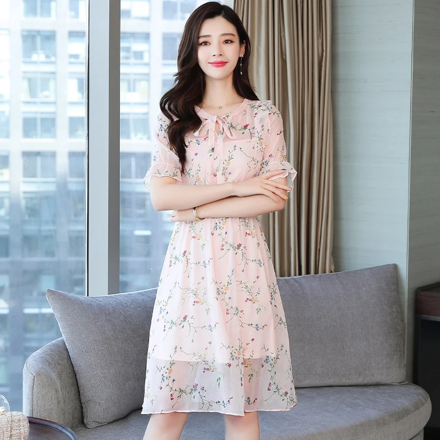 2020 винтажные Элегантные платья размера плюс в стиле бохо летние новые цветочные