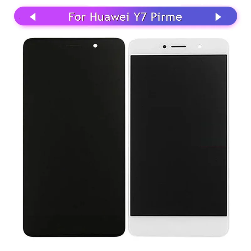 Для Huawei Y7 Prime 2017 Женский сенсорный экран ЖК дисплей в сборе стеклянная панель