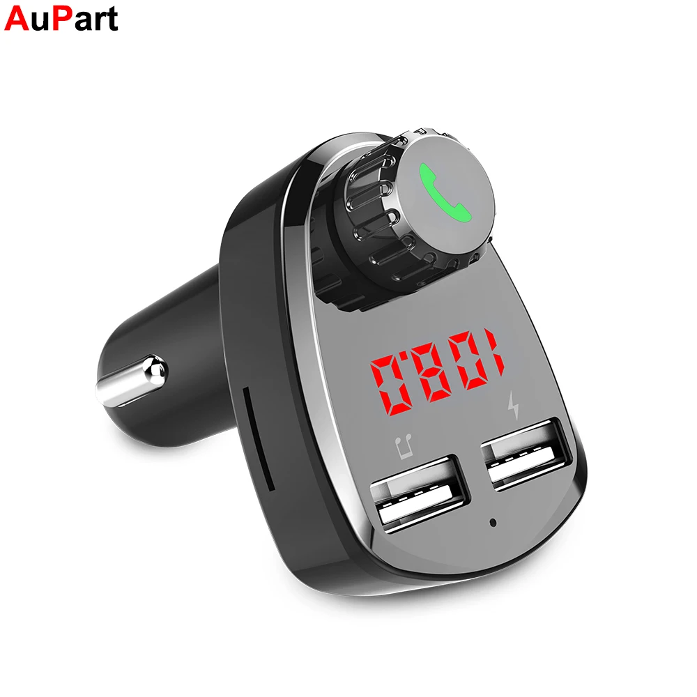 Fm-передатчик Bluetooth автомобильный трансмиссор Handsfree TF модулятор трансмиттер радио