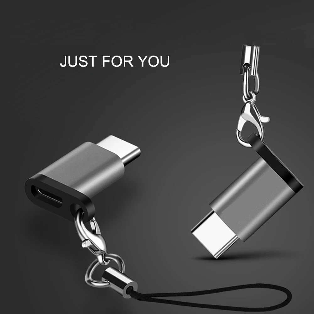 Адаптер Micro USB VOXLINK для TypeC корпус из сплава разъем Android Type C Huawei Xiaomi с адаптером