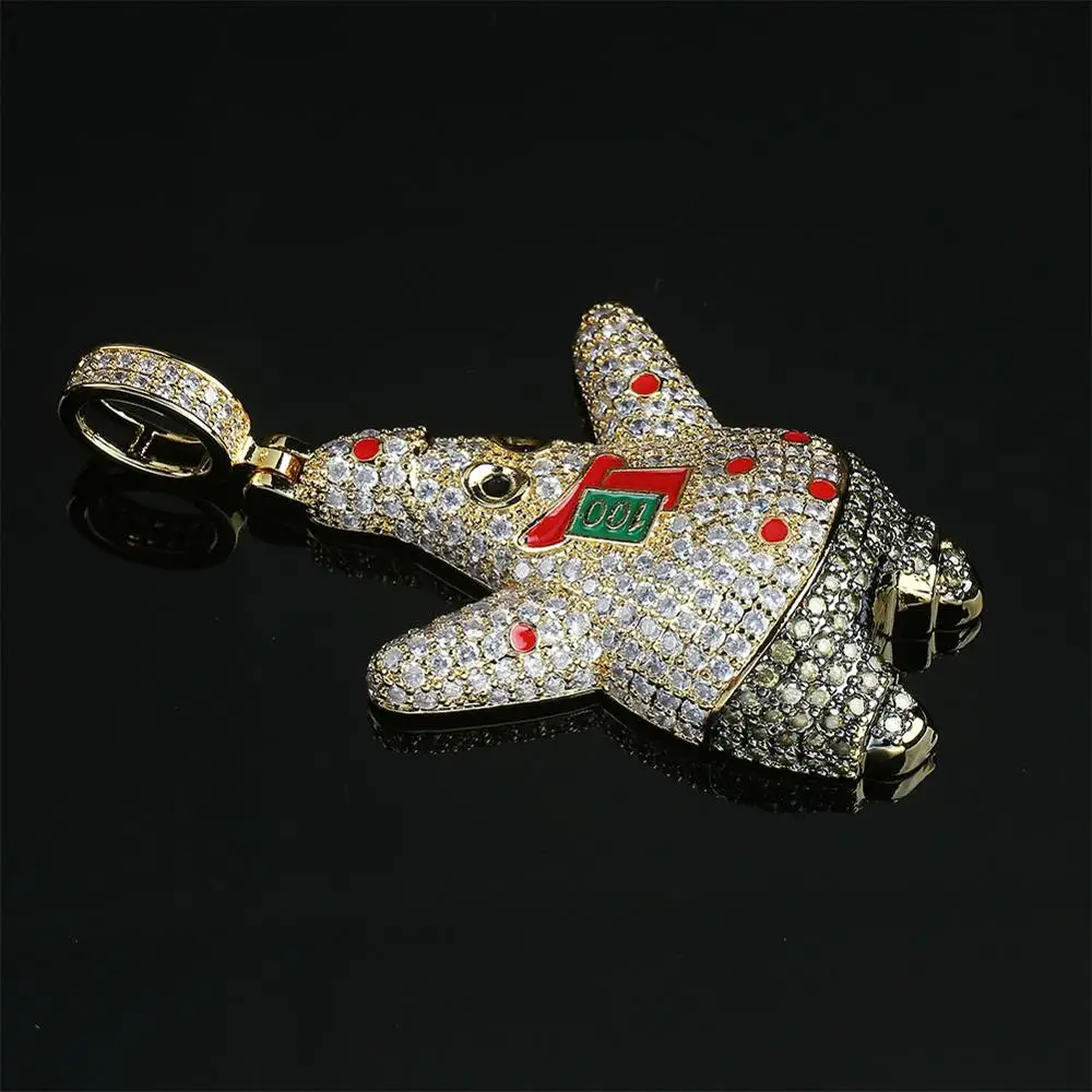 Новое ожерелье JINAO с кулоном в виде ледяной звезды Патрика украшение стиле