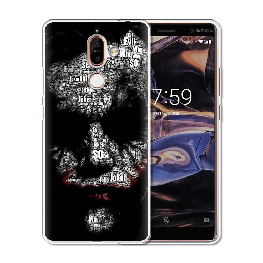 8153 Классный Мягкий силиконовый чехол для Nokia на возраст 1, 2, 3, 5, 6, 7 Plus, 8, Nokia3 чехол для телефона чехол для Nokia 6 2,1 3,1 5,1 6,1 7,1 плюс - Цвет: 8153