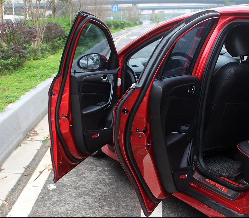 car door Полный автомобильный уплотнитель Модифицированная дверная шумоизоляция Пылезащитная шумолента декоративные аксессуары для автомобиля для Chery ARRIZO5 ARRIZO 5 - Цвет: car door