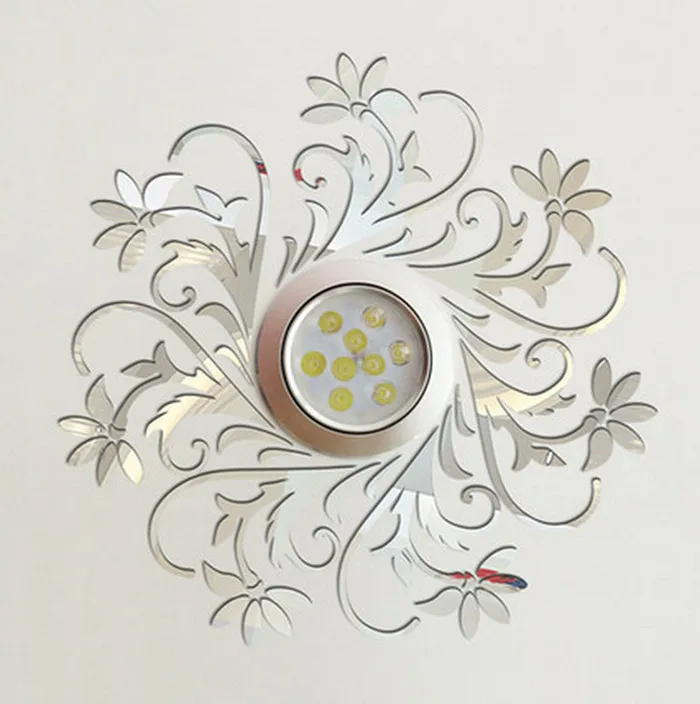 Украшение для потолка DIY Наклейка на стену верхнее освещение потолочной люстры 3D