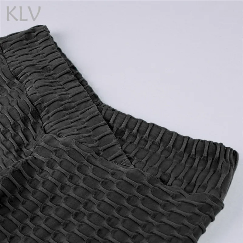 KLV Academy roupa feminina, леггинсы, пуш-ап, леггинсы для спорта, женщин, фитнеса, бега, йоги, штаны, энергетические бесшовные леггинсы, для спортзала, для девушек# C