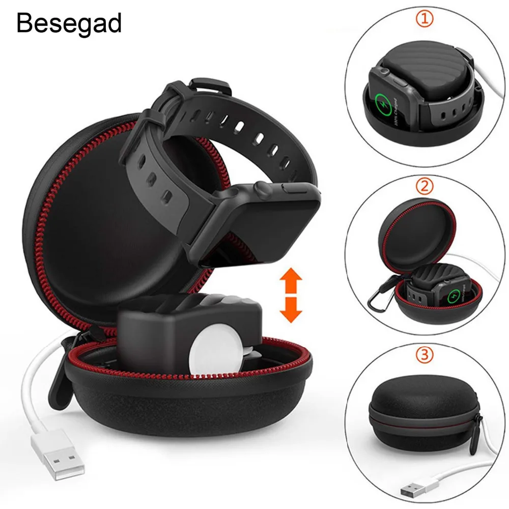 Gosear сумка EVA защитная коробка для зарядки Держатель Док станция Зарядное