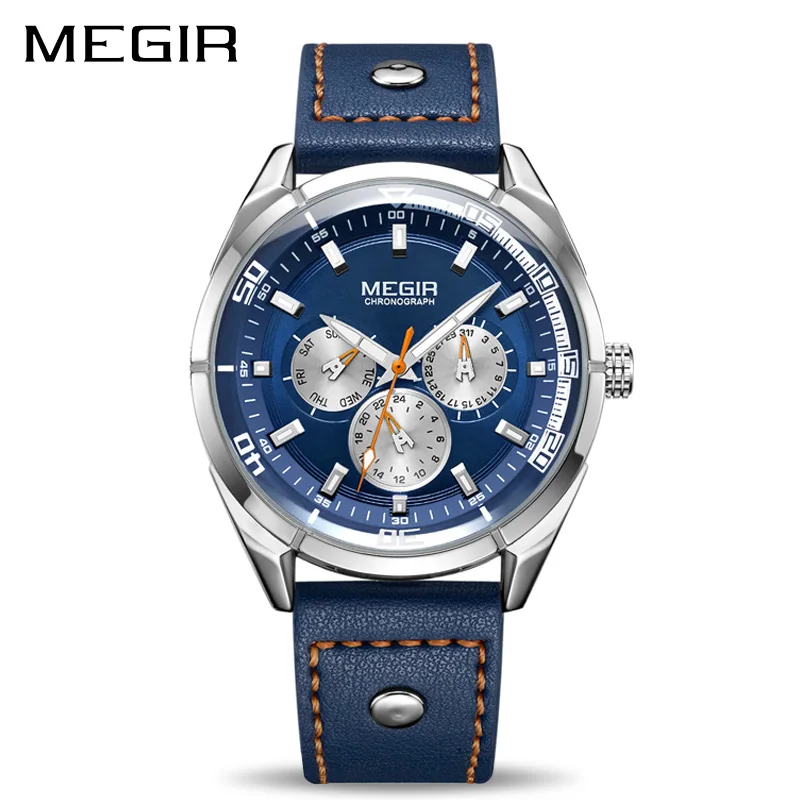 

MEGIR Creative Army Military Watches Men Luxury Brand Quartz Sport Wrist Watch Clock Men Relogio Masculino Erkek Kol Saati