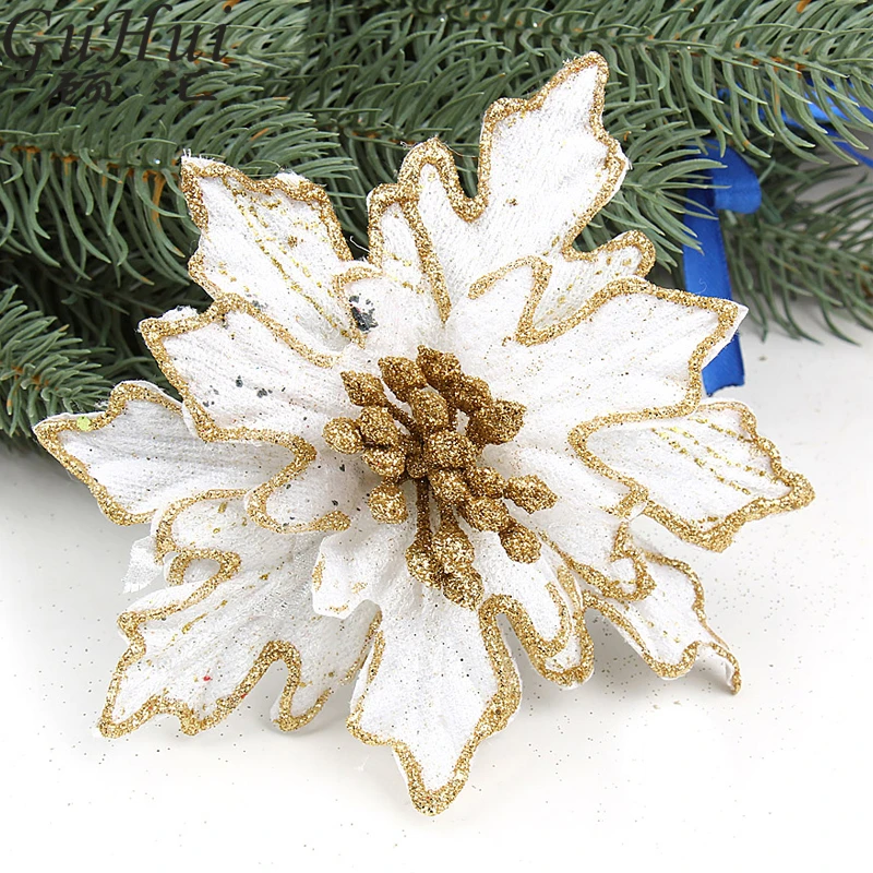 5 шт. двухслойные золотистые украшения для новогодвечерние ёлки | Дом и сад