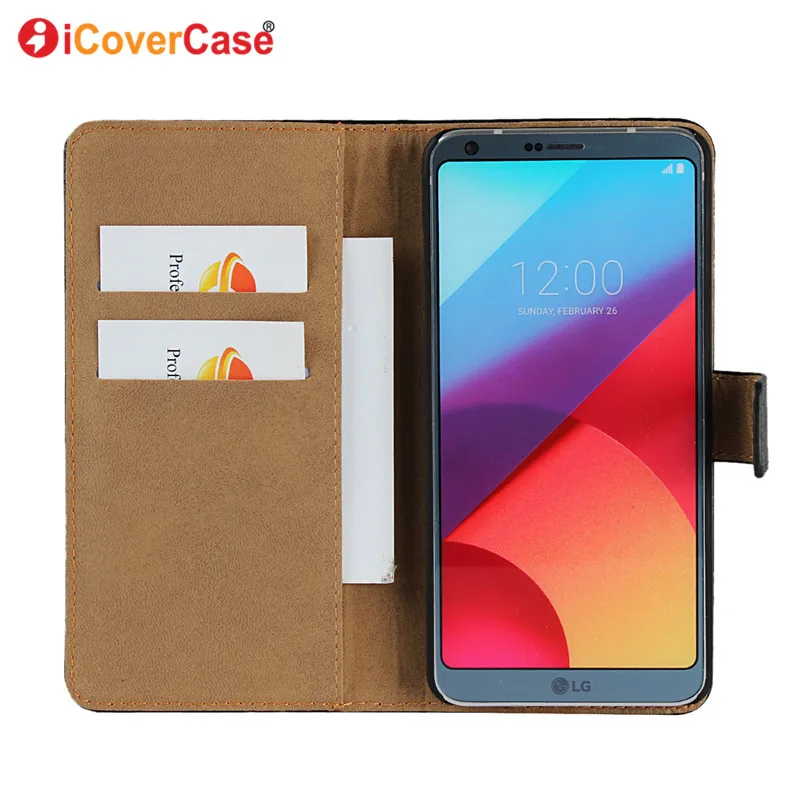 Модный кожаный флип-чехол для LG G6 G 6 Coque чехол-бумажник оболочка аксессуары сумка