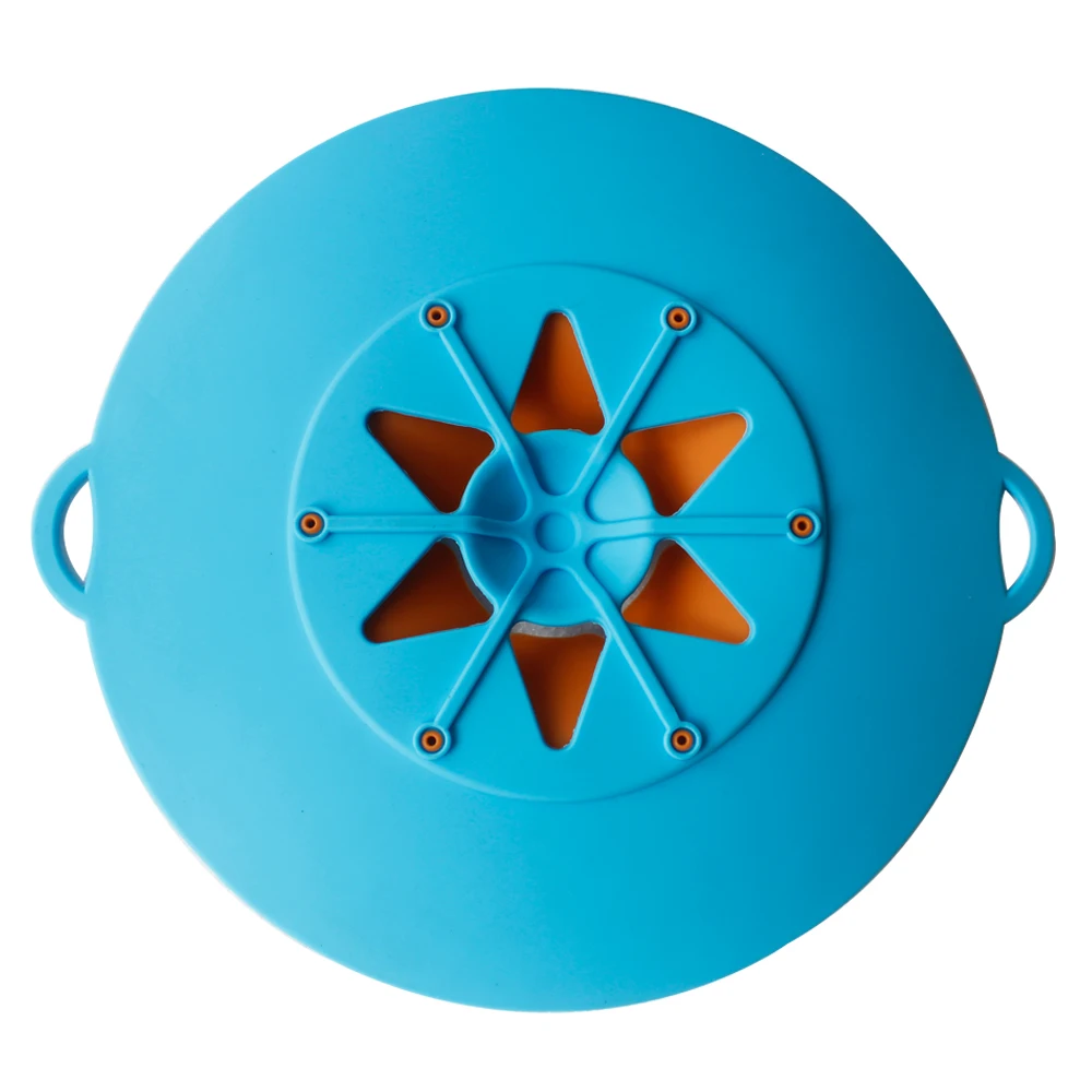 Силиконовая крышка всасывания чаша Силиконовые Anti переполнения Кухня заглушкой